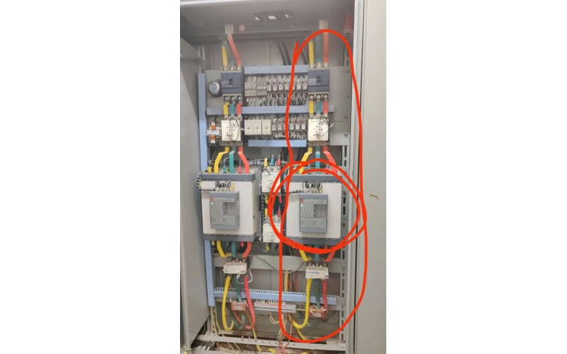 软启动报警三相不平衡现场怎么解决？